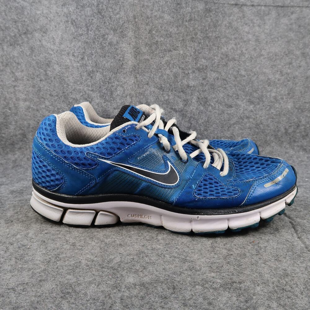 Nike Shoes Mens 10 Athletic Trainers Pegasus 28 Run Walk Blue Sneaker Sport